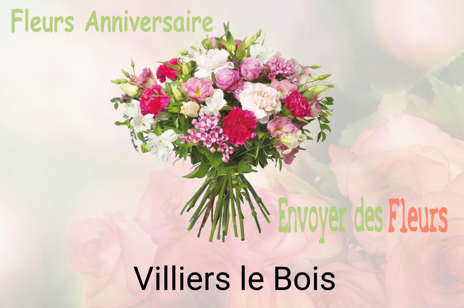 Bouquet de fleurs d’anniversaire livré à Villiers-le-Bois
