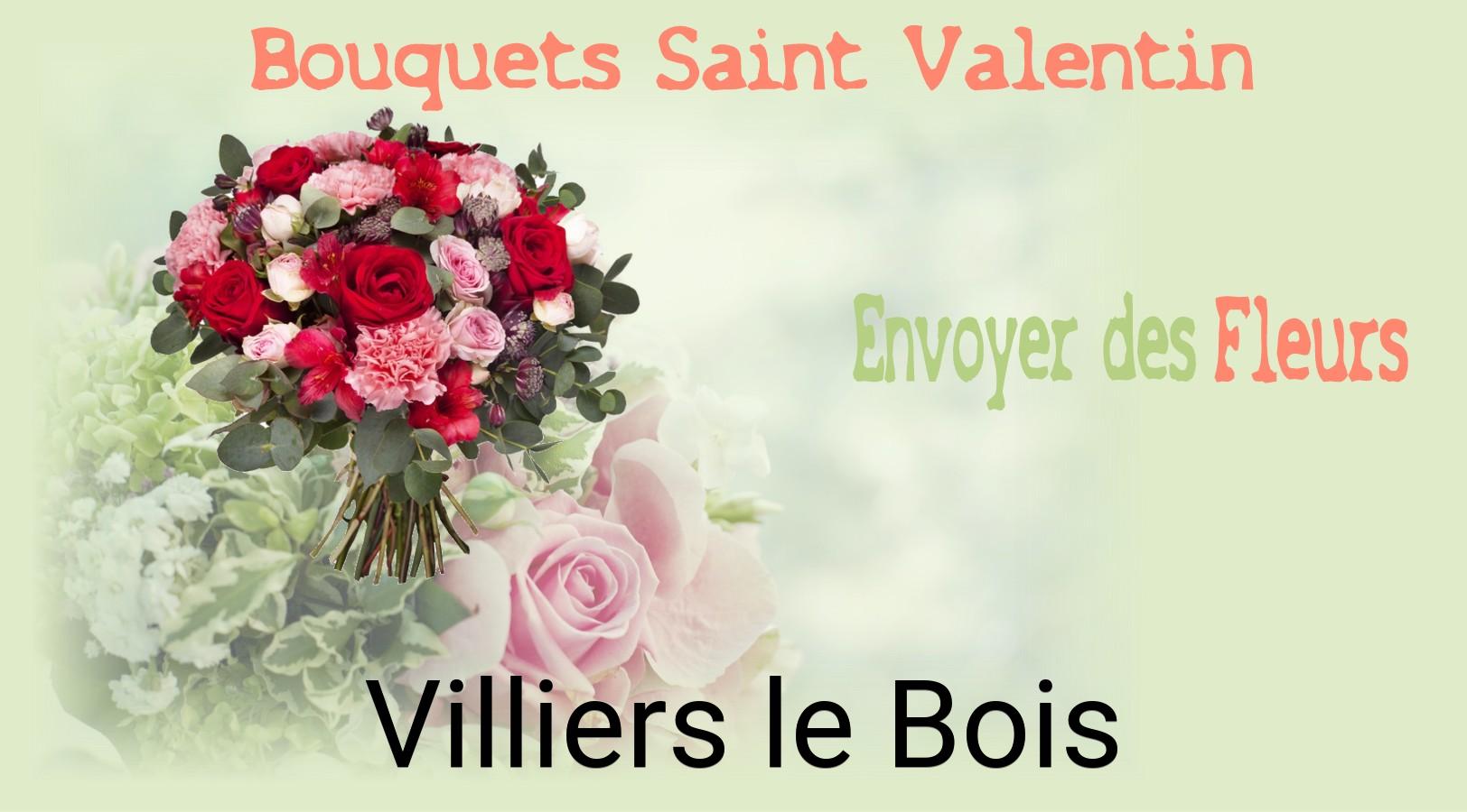 Roses de Saint-Valentin livrées à Villiers-le-Bois